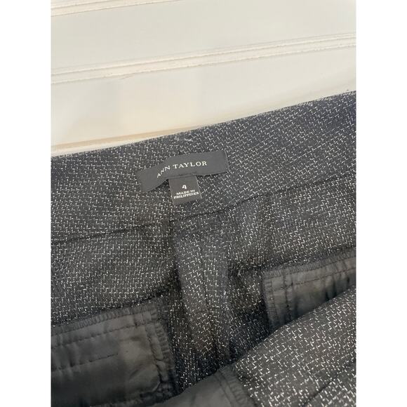 Ann Taylor Gray Office Pants Trouser & Passioni Cardigan Womens Bundle Size 4 - Picture 16 of 16